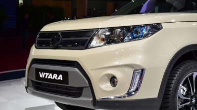 2015 Suzuki Vitara front fascia at the 2014 Paris Motor Show