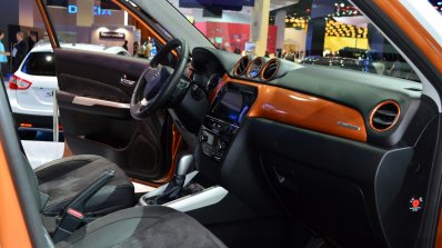 2015 Suzuki Vitara  front seats at the 2014 Paris Motor Show