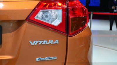 2015 Suzuki Vitara orange badge at the 2014 Paris Motor Show