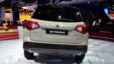 2015 Suzuki Vitara rear at the 2014 Paris Motor Show