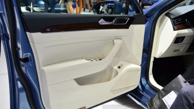2015 VW Passat door trim at the 2014 Paris Motor Show