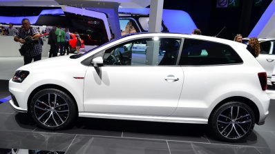 2015 VW Polo GTI profile at the 2014 Paris Motor Show