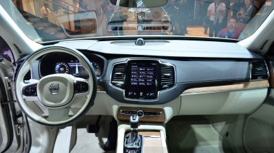 2015 Volvo XC90 interior at the 2014 Paris Motor Show