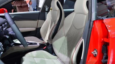 Audi TT Sportback concept front seats at the 2014 Paris Motor Show