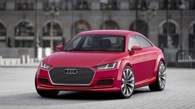 Audi TT Sportback concept front three quarters right press shot