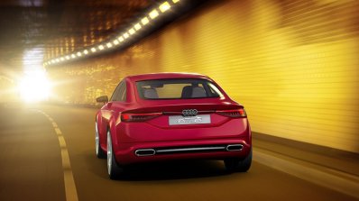Audi TT Sportback concept rear press shot