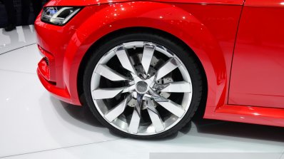 Audi TT Sportback concept wheel at the 2014 Paris Motor Show