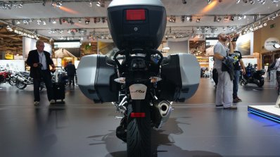 BMW R 1200 RS with accessories rear at the INTERMOT 2014