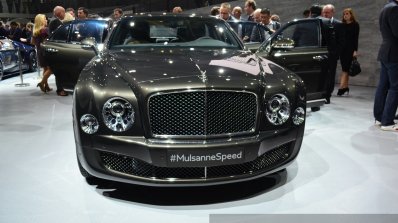 Bentley Mulsanne Speed front at the 2014 Paris Motor Show