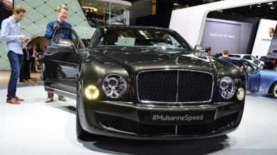 Bentley Mulsanne Speed headlamp and grille