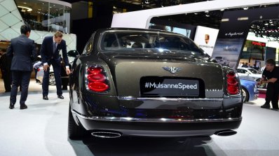 Bentley Mulsanne Speed rear