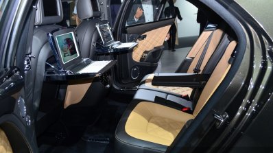 Bentley Mulsanne Speed screen at the 2014 Paris Motor Show