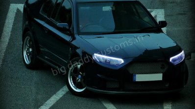 Big Daddy Customs Muscle Coupe front quarter