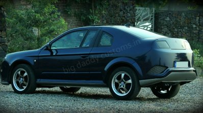 Big Daddy Customs Muscle Coupe rear quarter