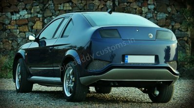 Big Daddy Customs Muscle Coupe rear quarters