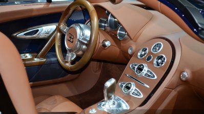 Bugatti Veyron Grand Sport Vitesse Ettore Bugatti steering at 2014 Paris Motor Show