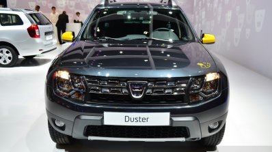 Dacia Duster Air front at the 2014 Paris Motor Show