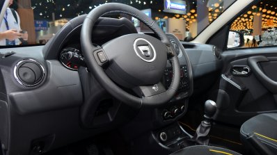 Dacia Duster Air interior at the 2014 Paris Motor Show