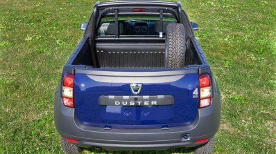 Dacia Duster pickup rear view