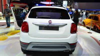 Fiat 500X rear at the 2014 Paris Motor Show