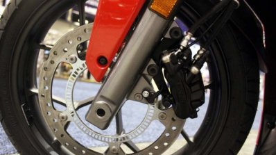 Hero HX250R at AIMExpo front wheel