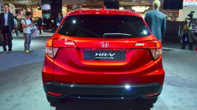 Honda HR-V prototype for Europe rear at 2014 Paris Motor Show