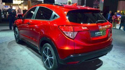 Honda HR-V prototype for Europe rear three quarter at 2014 Paris Motor Show