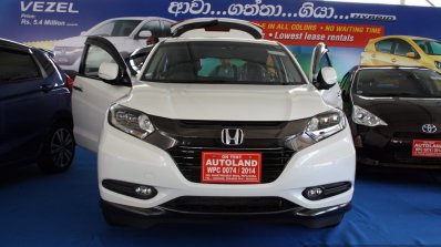 Honda Vezel front at the 2014 Colombo Motor Show Sri Lanka