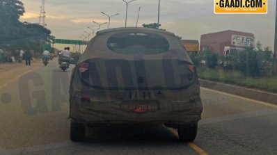 Hyundai Elite i20 Cross rear spied