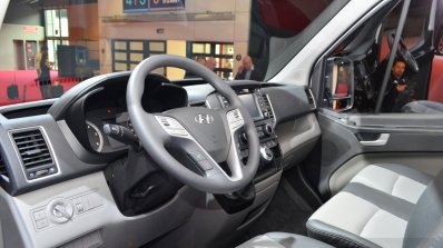Hyundai H350 interior at the 2014 Paris Motor Show