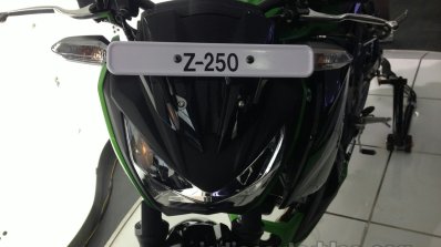 Kawasaki Z250 cowl from the India launch