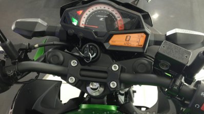 Kawasaki Z250 instrument cluster from the India launch