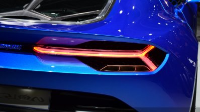 Lamborghini Asterion taillights at the 2014 Paris Motor Show