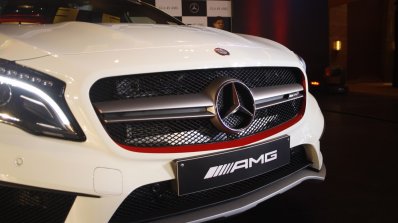Mercedes-Benz GLA 45 AMG grille Launch