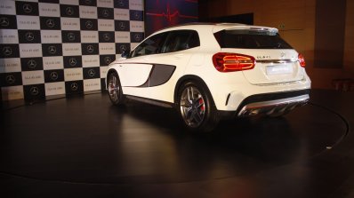 Mercedes-Benz GLA 45 AMG rear quarter Launch