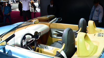 Mini Superleggera Vision Concept dashboard at the 2014 Paris Motor Show