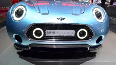 Mini Superleggera Vision Concept front fascia at the 2014 Paris Motor Show