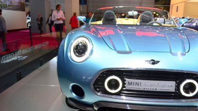 Mini Superleggera Vision Concept headlight at the 2014 Paris Motor Show