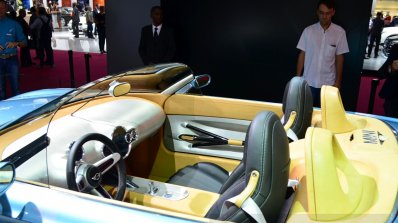 Mini Superleggera Vision Concept interior at the 2014 Paris Motor Show