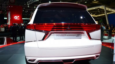 Mitsubishi Outlander PHEV Concept-S rear at the 2014 Paris Motor Show