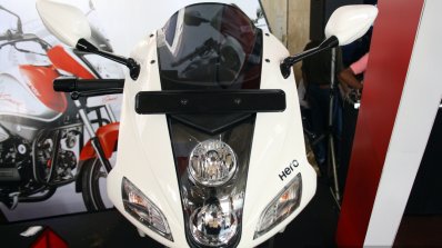 New Hero Karizma R fairing at the 2014 Colombo Motor Show Sri Lanka