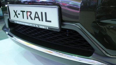 New Nissan X-Trail chin plate at the 2014 Colombo Motor Show Sri Lanka