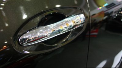 New Nissan X-Trail door handle at the 2014 Colombo Motor Show Sri Lanka