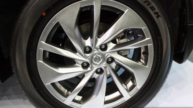 New Nissan X-Trail wheel at the 2014 Colombo Motor Show Sri Lanka