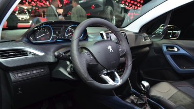 Peugeot 2008 Crossway interior at the 2014 Paris Motor Show