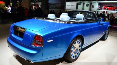 Rolls-Royce Phantom Drophead Coupe Waterspeed Collection rear three quarters right