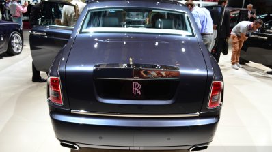 Rolls-Royce Phantom Metropolitan Collection rear fascia at the 2014 Paris Motor Show