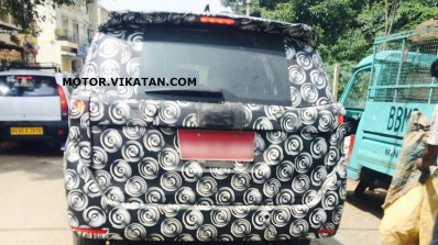 Spied 2016 Toyota Innova rear