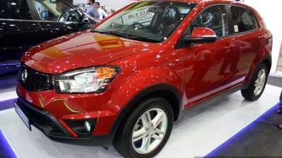Ssangyong Korando at the 2014 Colombo Motor Show Sri Lanka