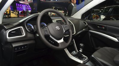 Suzuki SX4 S-Cross interior at the 2014 Paris Motor Show